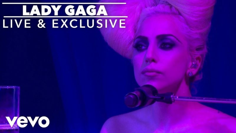 Lady Gaga – Speechless (Live At The VEVO Launch Event)