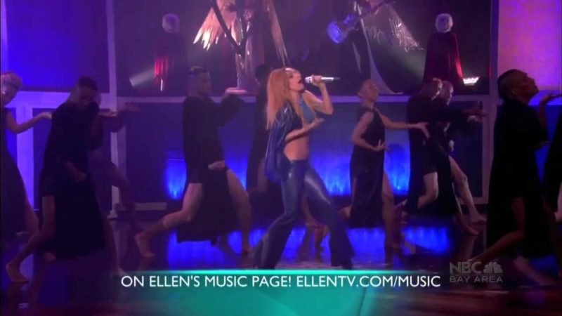 Lady Gaga: Judas (live on Ellen Show) + HQ sound