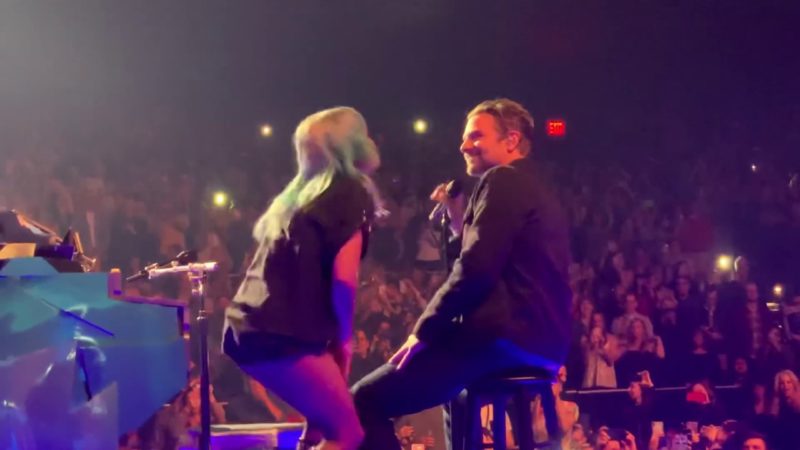 Bradley Cooper Lady Gaga Shallow Live at Park Theater Las Vegas