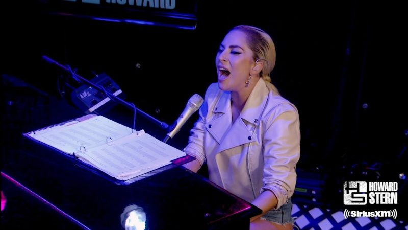 Lady Gaga “Million Reasons” on the Howard Stern Show (2016)