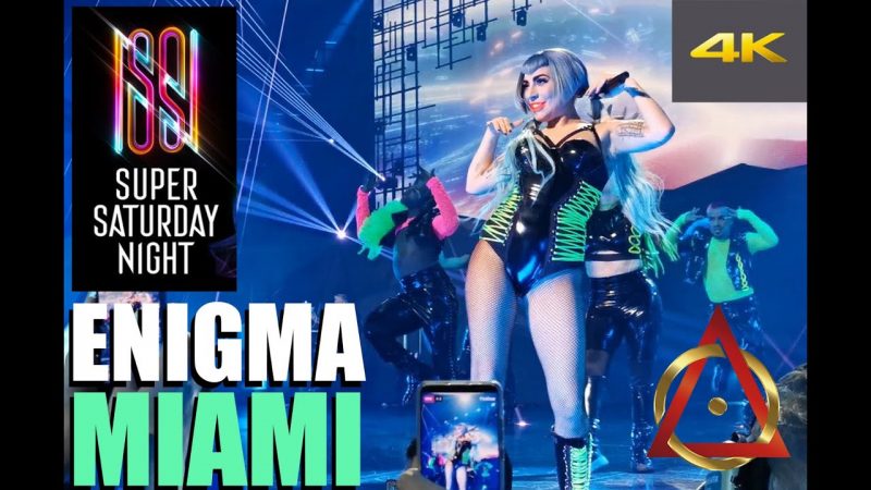 SUPER SATURDAY NIGHT MIAMI ENIGMA 2020 LADY GAGA 4K